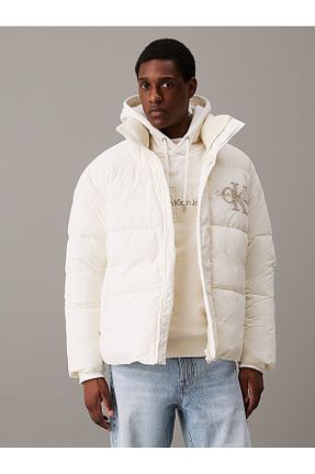 کاپشن بژ مردانه رگولار Calvin Klein - کد 867554649