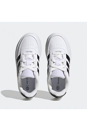 کفش اسنیکر سفید زنانه بند دار adidas - کد 803058536