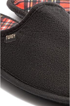دمپائی خانگی مشکی مردانه پارچه ای Twigy - کد 864720407