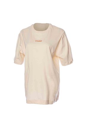 تیشرت سفید زنانه رگولار hummel - کد 835785728