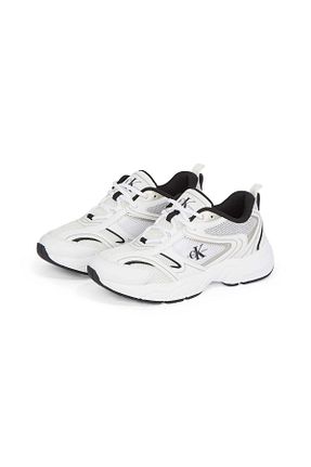 کفش اسنیکر سفید زنانه بند دار Calvin Klein - کد 864943978