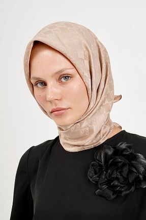 روسری قهوه ای İpek Vual ESSAHRA - کد 870734747