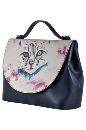 کیف دوشی سرمه ای زنانه چرم مصنوعی Dogo - کد 44849434