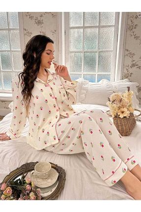 ست لباس راحتی زنانه Kalp PEMBİŞ HOMEWEAR - کد 870781757