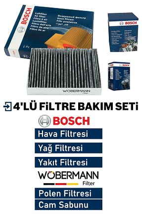 ست فیلتر خودرو Wöbermann - کد 870828557