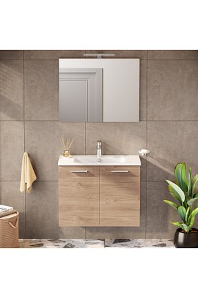 ست کمد حمام قهوه ای VitrA - کد 871165273