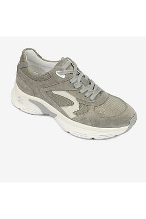 کفش اسنیکر طوسی زنانه چرم اصل Greyder - کد 870835919