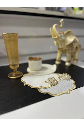 دستمال مهمانی طلائی hobidünyam- - کد 805197616
