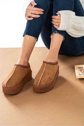 بوت / نیم بوت قهوه ای زنانه جیر ESPADRİN - کد 870844823