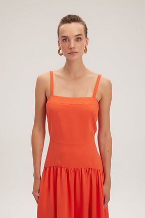 لباس نارنجی زنانه بافتنی adL - کد 841413704