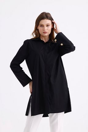 پیراهن مشکی زنانه رگولار PASTELASTORE - کد 845392448