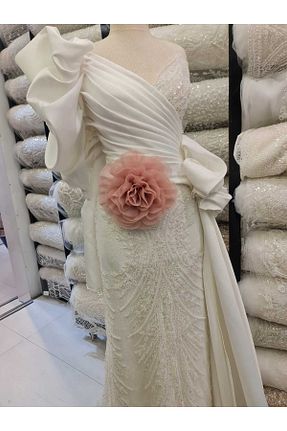 گردنبند جواهر صورتی زنانه Esteks Dantel ve Tekstil Aksesuarları - کد 870861945
