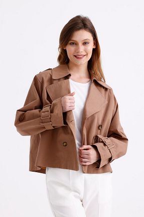 ترنچکت بژ زنانه %100 پنبه PASTELASTORE - کد 844974135