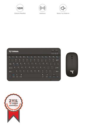 ست کیبورد و ماوس مشکی Torima - کد 801364159