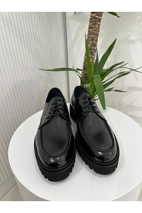 کفش کژوال مشکی مردانه چرم خالص Klay Shoes - کد 870919396