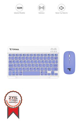 ست کیبورد و ماوس بنفش Torima - کد 801108049