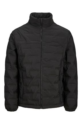 کاپشن مشکی مردانه رگولار Jack & Jones - کد 847260755