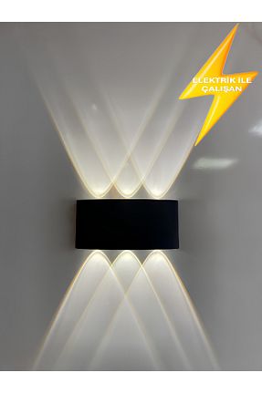 چراغ دیواری مشکی فلزی burenze - کد 279590648