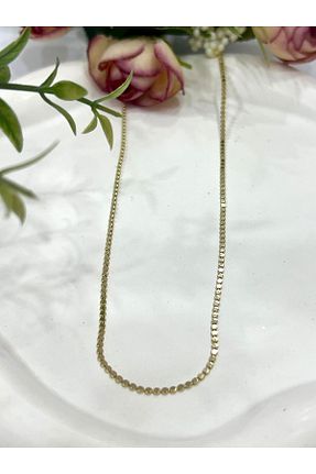 گردنبند استیل ( فولاد ) زرد زنانه استیل (فولاد) XUPING JEWELRY - کد 870930259