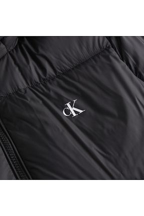 کاپشن مشکی زنانه رگولار Calvin Klein - کد 871325066