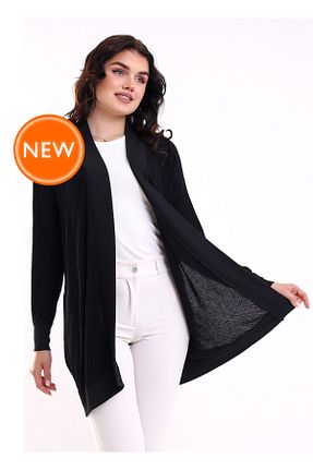 رویه مشکی زنانه مخلوط ویسکون Şiir - کد 743182893