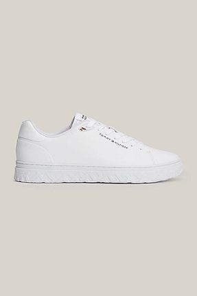 کفش اسنیکر طلائی مردانه بند دار Tommy Hilfiger - کد 871011285