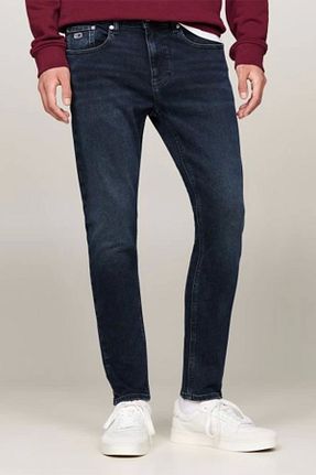 شلوار جین سرمه ای مردانه پاچه تنگ Tommy Jeans - کد 878271100