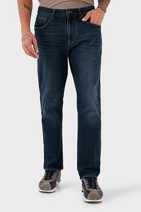 شلوار جین سرمه ای مردانه پاچه ساده Armani Exchange - کد 871352470