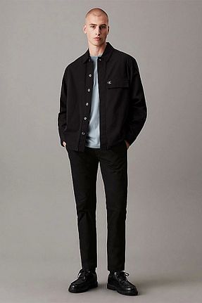 شلوار مشکی مردانه پنبه ای Calvin Klein - کد 871051822