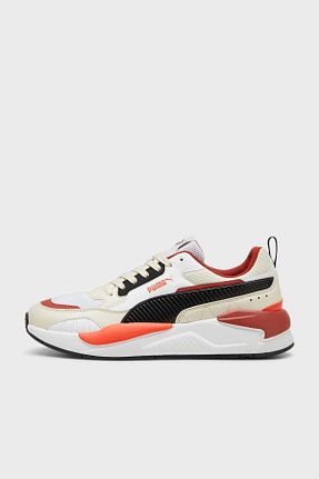 کفش اسنیکر بژ زنانه بند دار Puma - کد 871324595