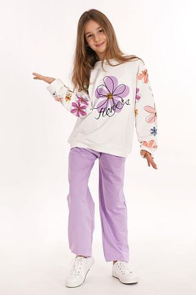 ست بالاتنه و پائین تنه نباتی بچه گانه بافتنی zepkids - کد 871355039