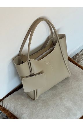 کیف دوشی قهوه ای زنانه چرم مصنوعی Moda azza - کد 871105418
