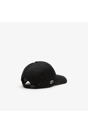 کلاه مشکی زنانه پنبه ای Lacoste - کد 366464456