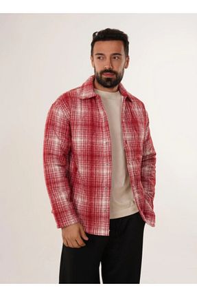 کت قرمز مردانه رگولار SCSARVİN - کد 871316905