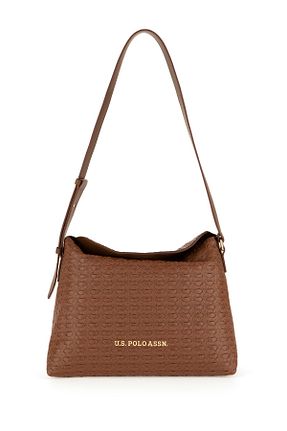 کیف دوشی قهوه ای زنانه U.S. Polo Assn. - کد 871129100