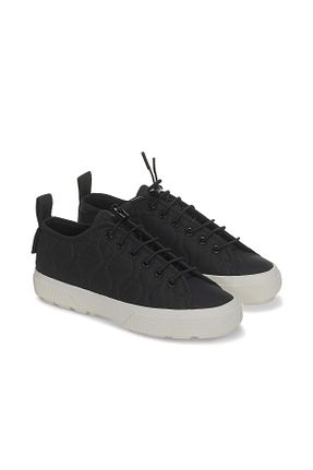 کفش اسنیکر طوسی زنانه بند دار Superga - کد 747151970