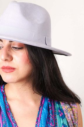 کلاه طوسی زنانه Veintitres - کد 871154469