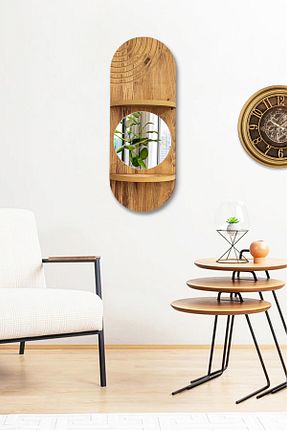 قفسه دیواری قهوه ای 26 cm MONTESEV - کد 871151144