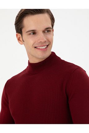 پلیور قهوه ای مردانه ساده U.S. Polo Assn. - کد 871186791