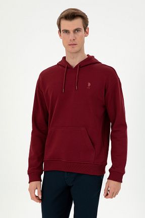 سوئیشرت قهوه ای مردانه ساده U.S. Polo Assn. - کد 871195528