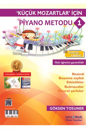 کتاب های موسیقی Katre Müzik Okulu Yayınları - کد 161216646