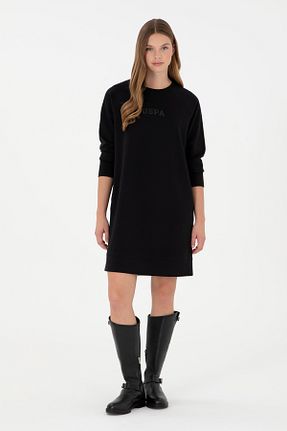 لباس مشکی زنانه بافت U.S. Polo Assn. - کد 871203980
