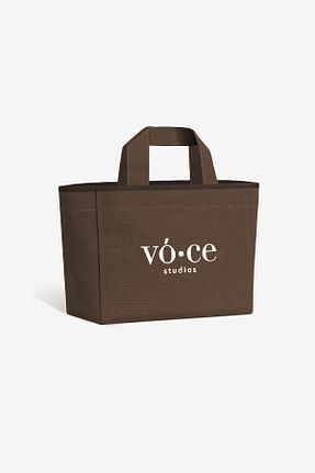 کیف دوشی قهوه ای زنانه پارچه ای voce studios - کد 813978515