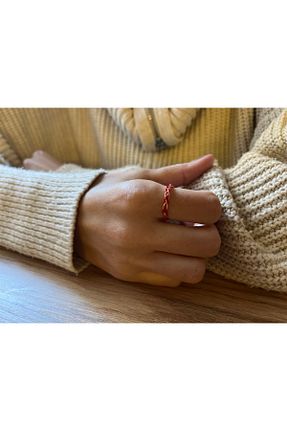 انگشتر جواهر صورتی زنانه yubijewelry - کد 871251706