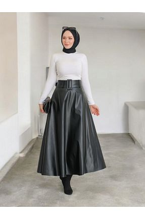 دامن حجاب مشکی زنانه کلوش HİJABAYA - کد 871248496