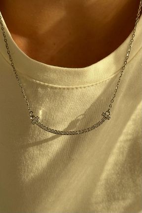 گردنبند استیل ( فولاد ) طوسی زنانه استیل (فولاد) Beca Atelier - کد 871250180