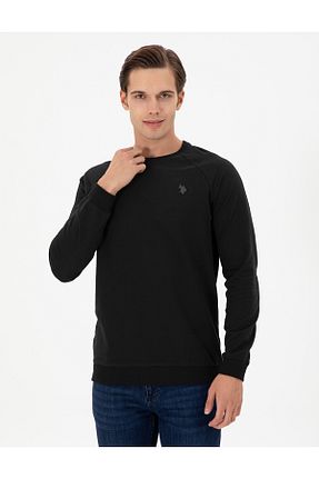 سوئیشرت مشکی مردانه ساده U.S. Polo Assn. - کد 871257303