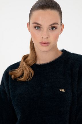 پلیور سرمه ای زنانه ساده U.S. Polo Assn. - کد 871289767