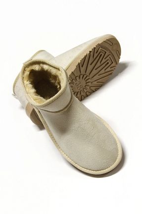 بوت / نیم بوت بژ زنانه نبوک LETAO - کد 871317908