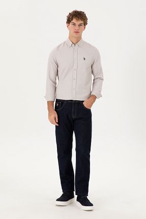شلوار جین سرمه ای مردانه پاچه ساده U.S. Polo Assn. - کد 871323290